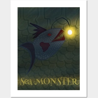 Monster Fish Posters and Art